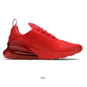 Nike Air Max 270 University Red Kids' Shoes 4Y